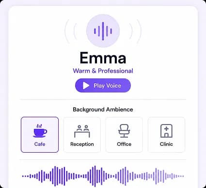 An AI caller experience that feels natural